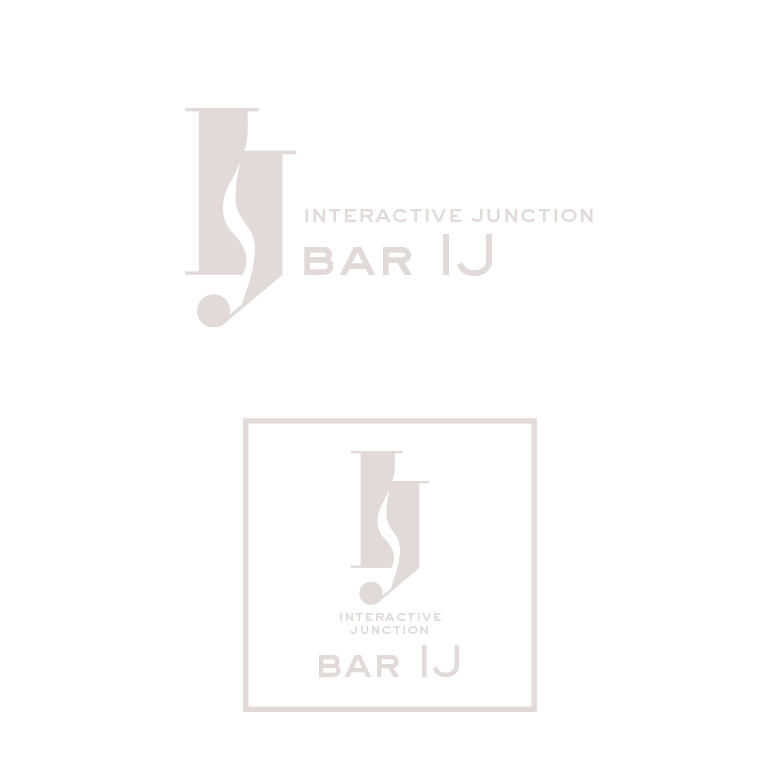 「bar IJ」ロゴ